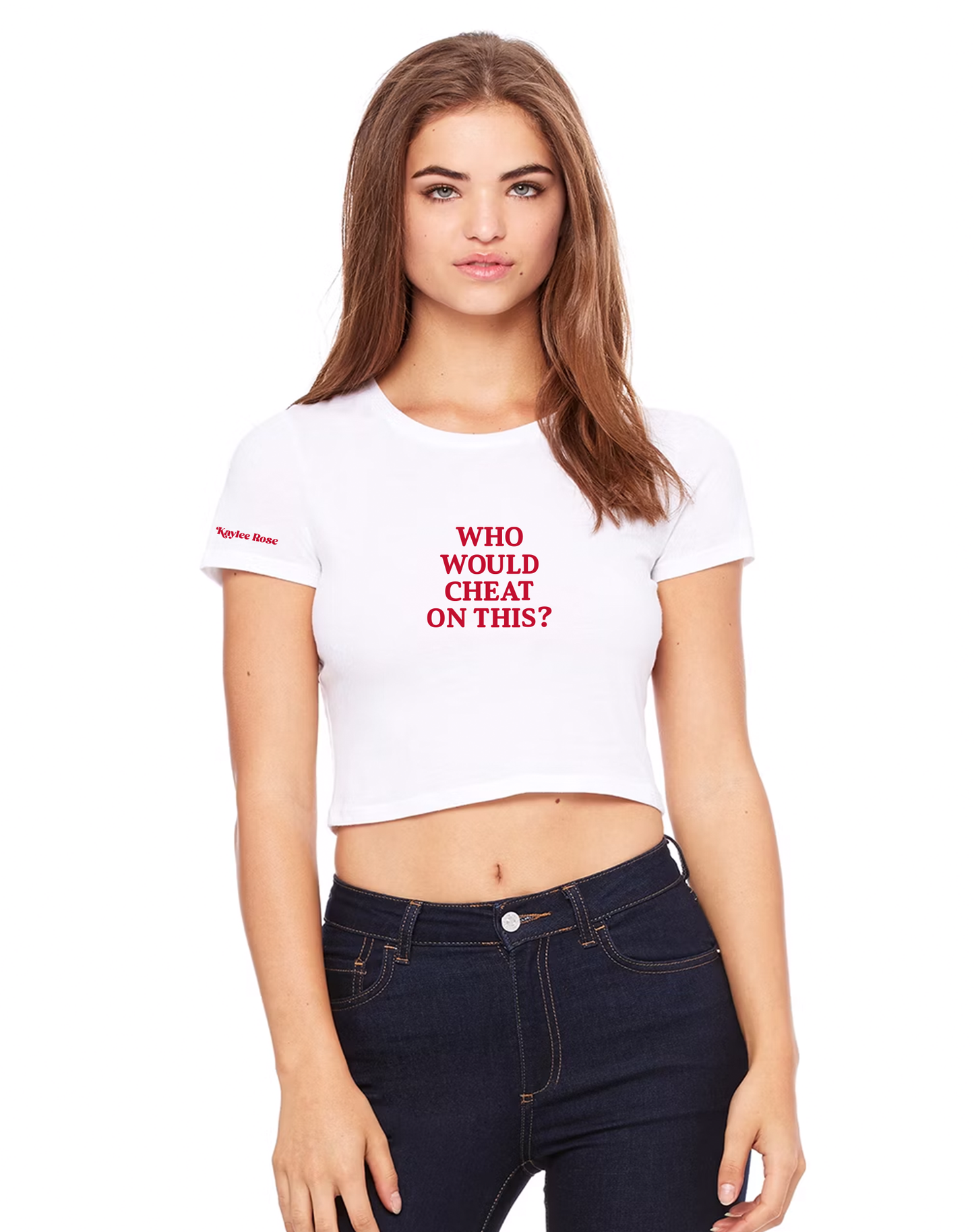 Cheating Crop Tee