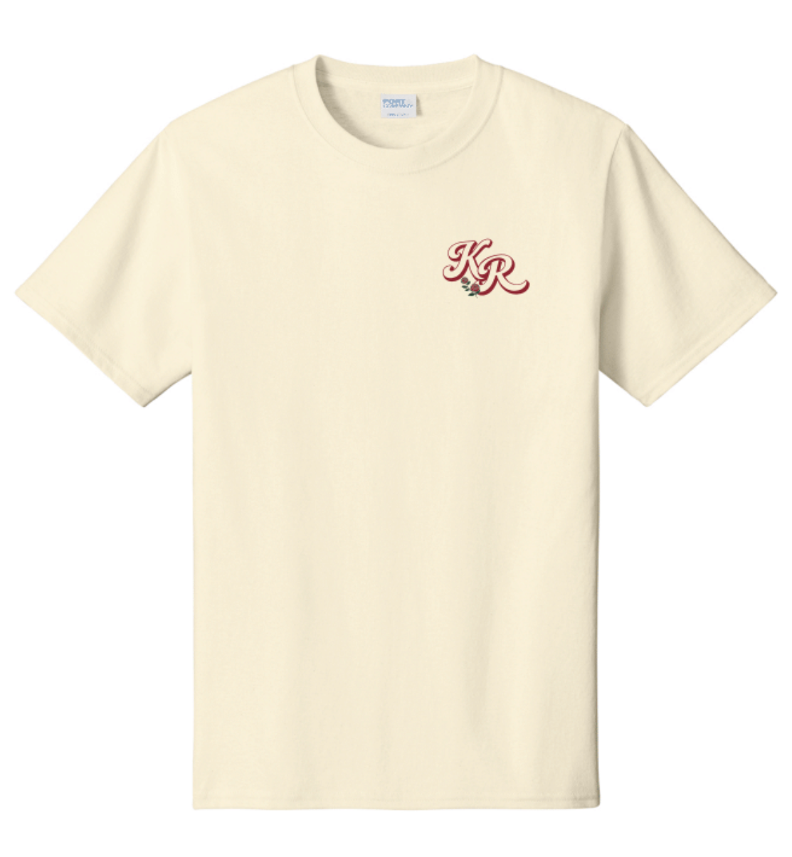 Beige Logo Tee
