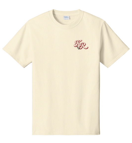 Beige Logo Tee